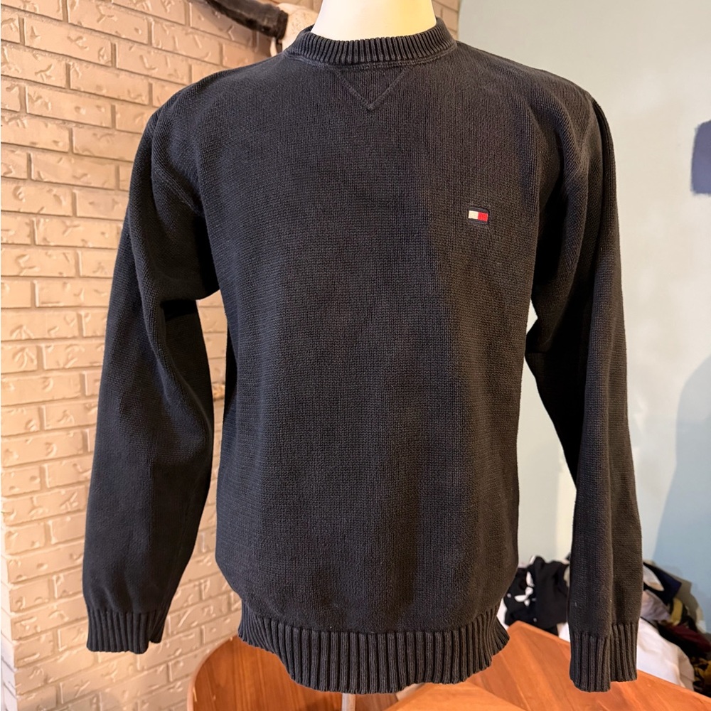Vintage 90s Tommy Hilfiger Heavyweight Cotton Crewneck L